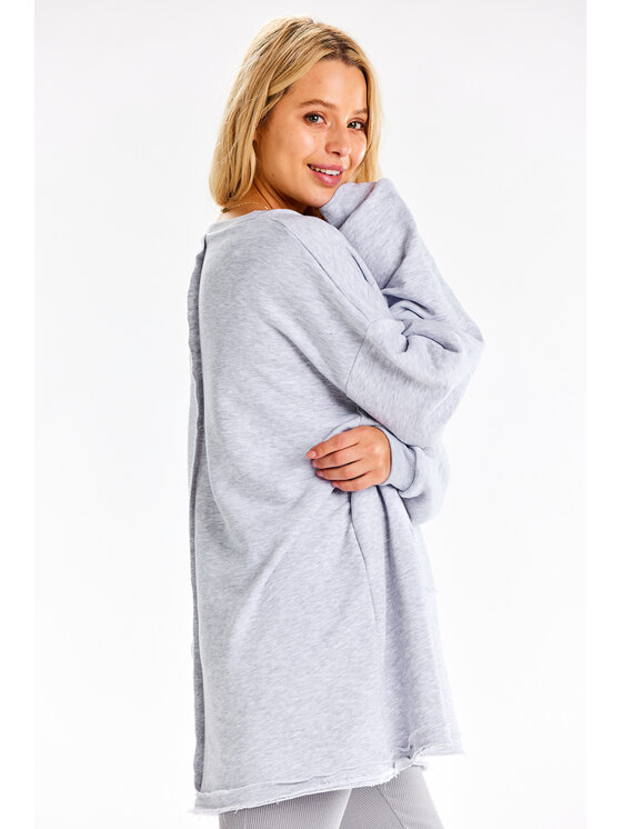 Infinite You Infinite You Mikina M335 Šedá Basic Fit