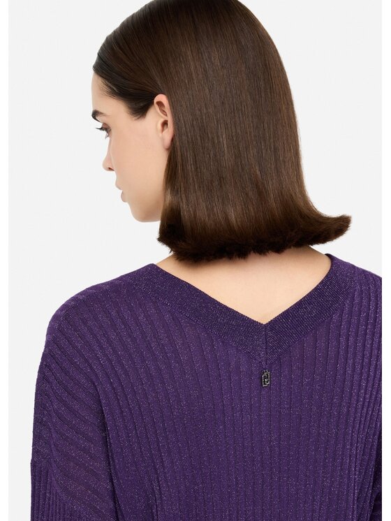 Liu Jo Liu Jo Maglione MF5390MS46JA4369 Viola Regular Fit
