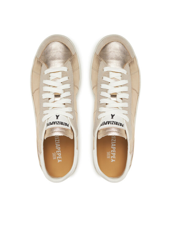 Patrizia Pepe Patrizia Pepe Sneakersy SKIN 2Z0065/L154-Y291 Złoty