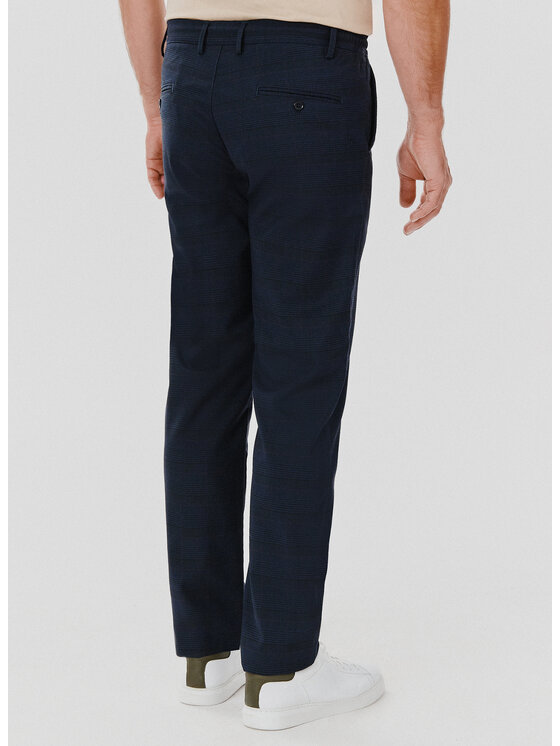 Pako Lorente Pako Lorente Spodnie materiałowe P24WF-WX-011 Granatowy Classic Fit