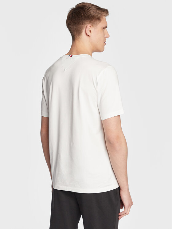 Tommy Hilfiger Tommy Hilfiger Футболка Piping MW0MW28937 Білий Regular Fit