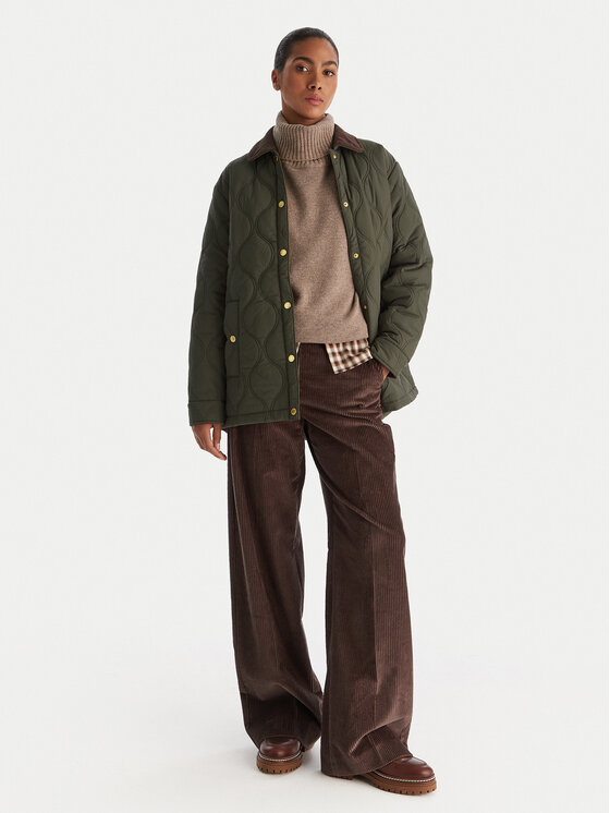 Hunter Hunter Μπουφάν μεταβατικό Witton HARW0004252 Πράσινο Regular Fit
