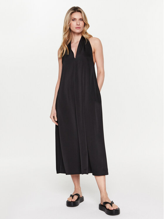 Samsøe Samsøe Rochie cocktail Cille F21100203 Negru Regular Fit Cille imagine noua