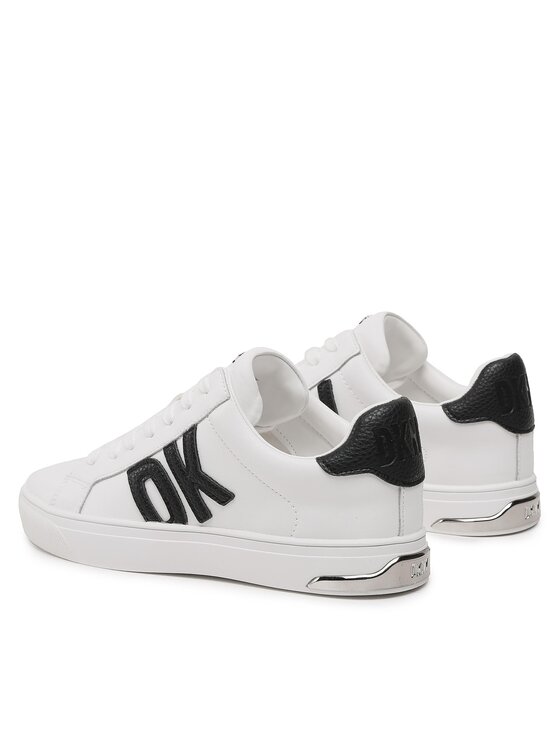 DKNY DKNY Sneakersy Abeni Lace Up Sneaker K1300916 Biały
