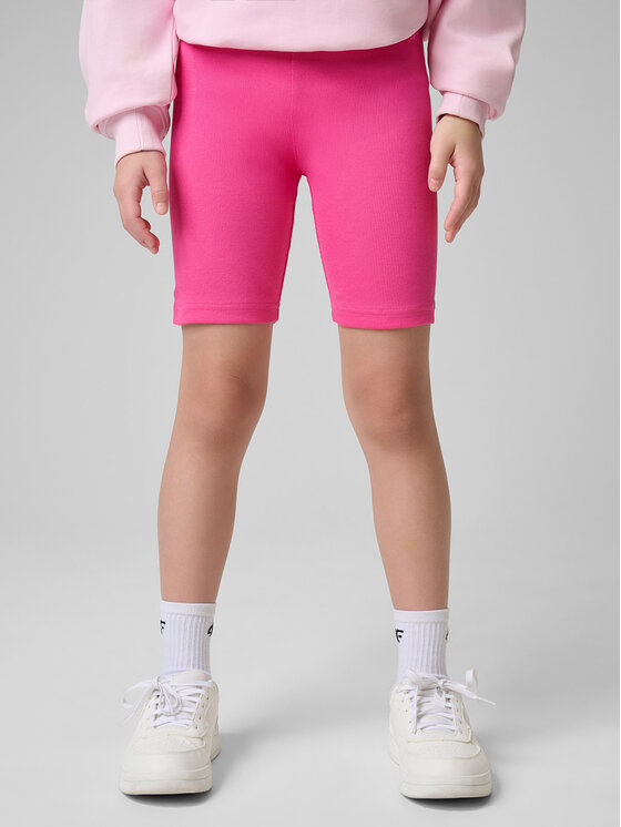 4F 4F Kolarki SUMMERTIME JOY Różowy Slim Fit