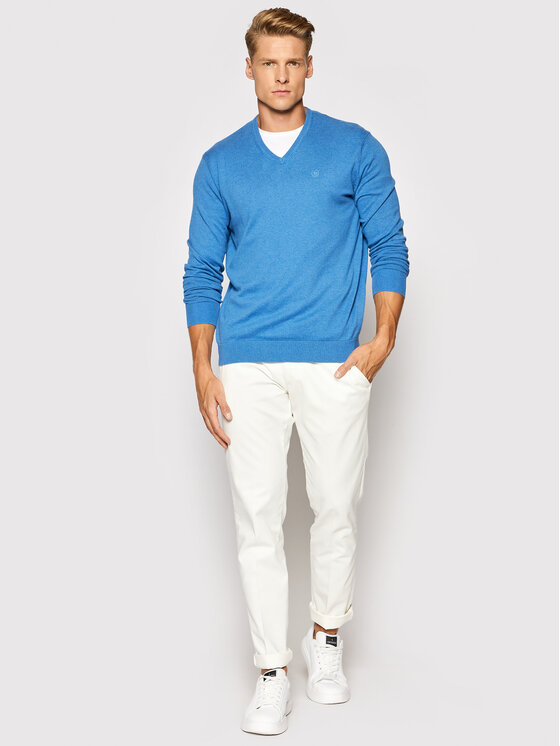 Maglione 7300 85520 Blu Regular Fit