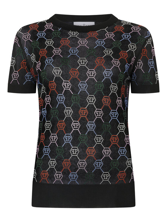 PHILIPP PLEIN PHILIPP PLEIN T-Shirt 29915 Černá Regular Fit