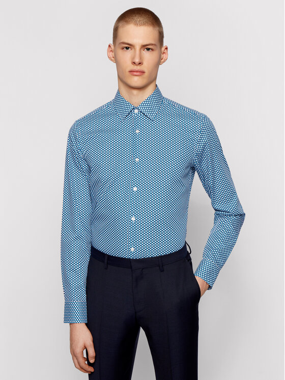 Camicia Jango 50451566 Multicolore Slim Fit