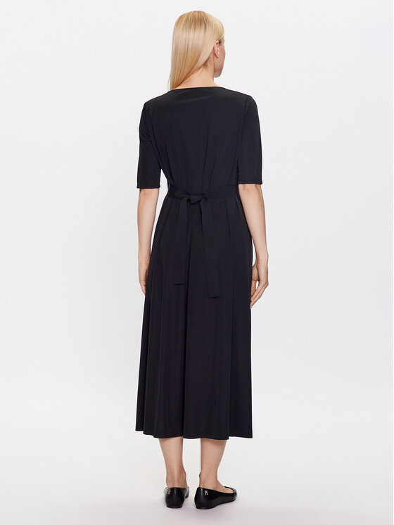 Max Mara Leisure Max Mara Leisure Kleid für den Alltag Pattino 2336260234 Schwarz Regular Fit