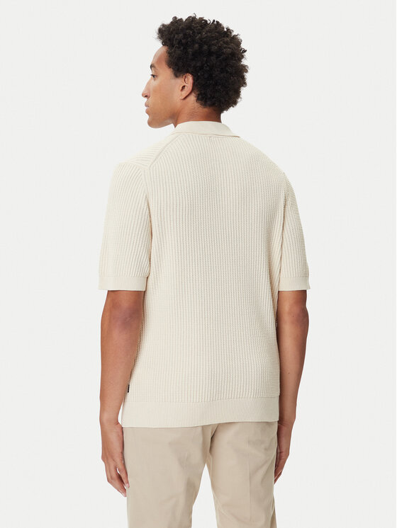 BOSS BOSS Polo särk Akoppo 50543670 Kollane Regular Fit