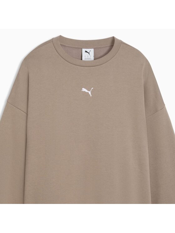 Puma Puma Bluza 685400 Beżowy Regular Fit