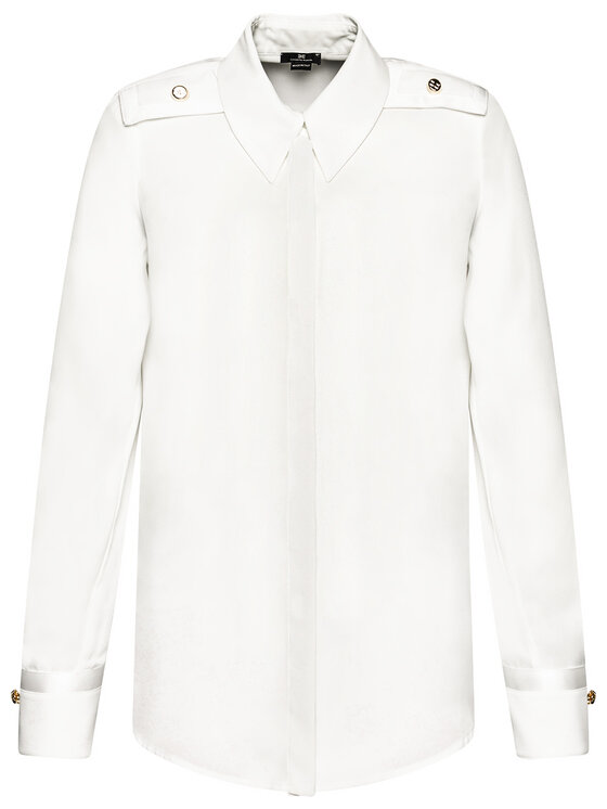 Elisabetta Franchi Elisabetta Franchi Koszula CA-291-11E2-V270 Beżowy Regular Fit
