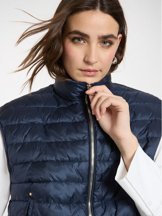 Elena Mirò Elena Mirò Giubbotto piumino F051E000061N034 Blu Regular Fit