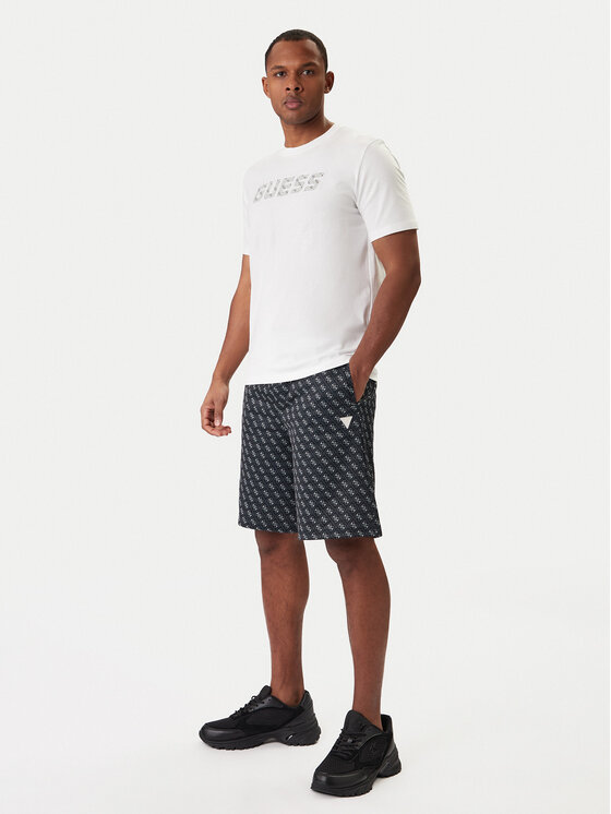 Guess Guess Tricou Z6RI15 I3Z14 Alb Regular Fit