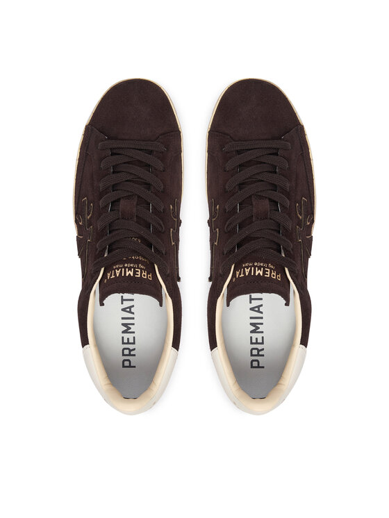 Premiata Premiata Sneakersy Stevend Var 7897 Brązowy ciemny
