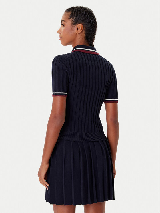 Guess Guess Polo majica V5BP04 Z1152 Mornarsko modra Regular Fit