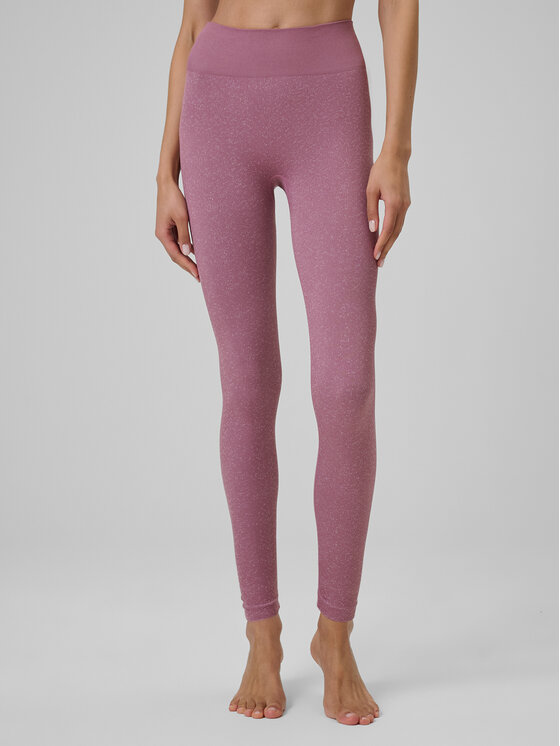 4F 4F Legginsy YOGA Różowy ciemny Slim Fit