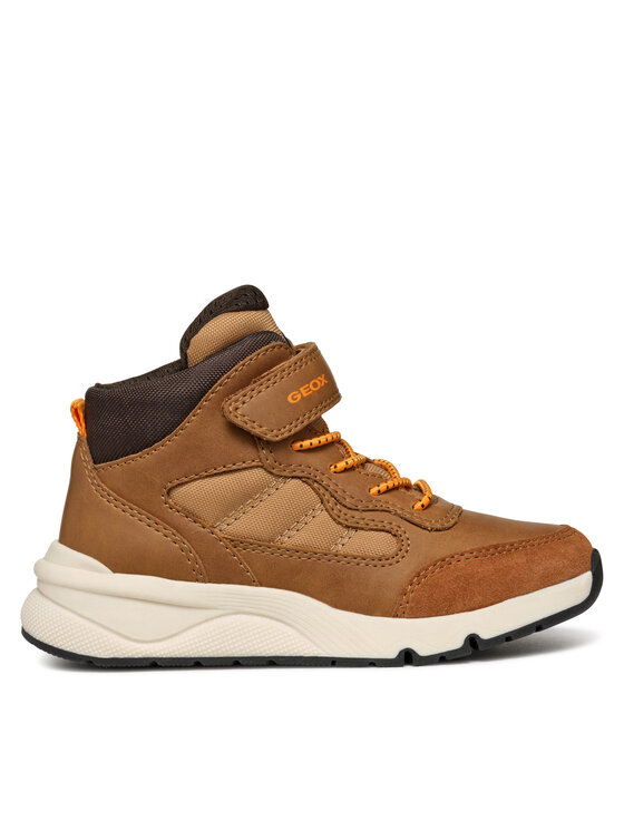 Geox Geox Šnurovacia obuv J Rooner Boy J46H0E 0MEFU C6001 S Hnedá