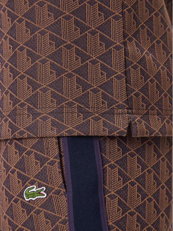 Lacoste Lacoste Поло DH1417 Коричневий Regular Fit