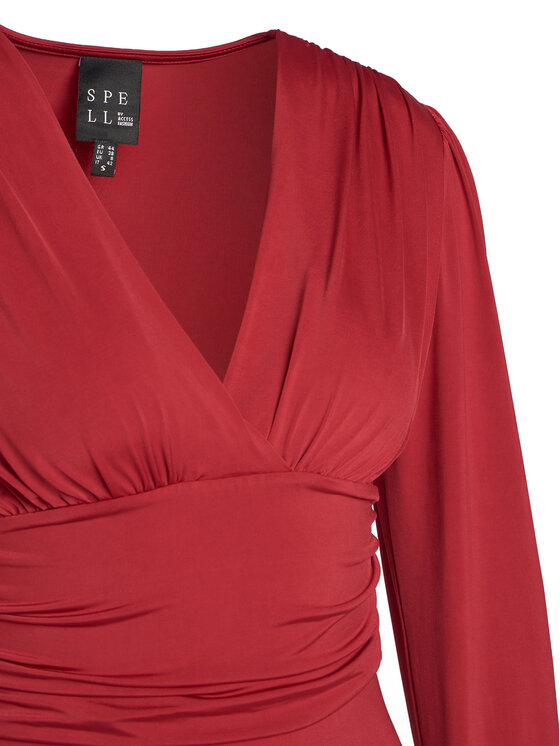 ACCESS FASHION ACCESS FASHION Body 54-2018-324 Červená Slim Fit