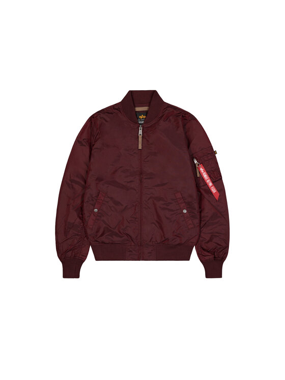 Alpha Industries Alpha Industries Bomber stila jaka MA-1 TT Light Bomber Jacket Sarkans Slim Fit