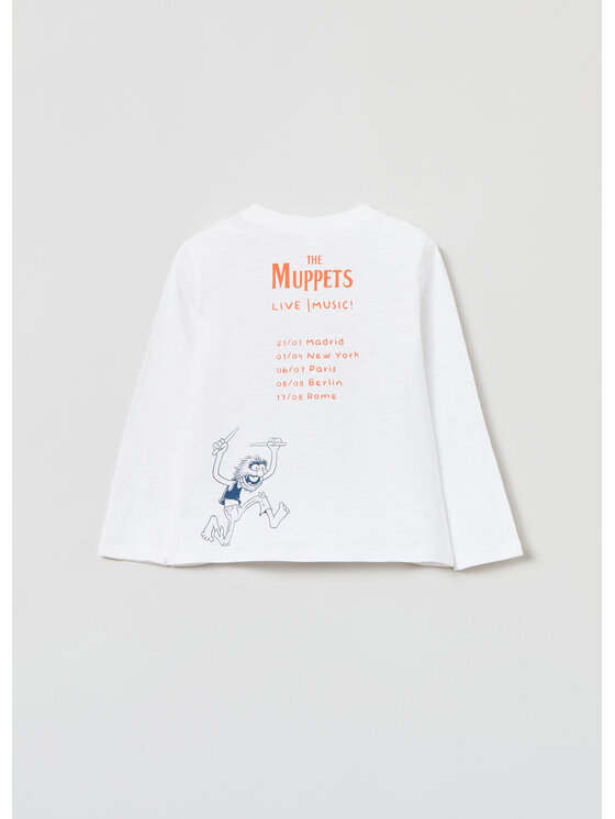 OVS OVS Särkpluus DISNEY 1607620 Valge Regular Fit