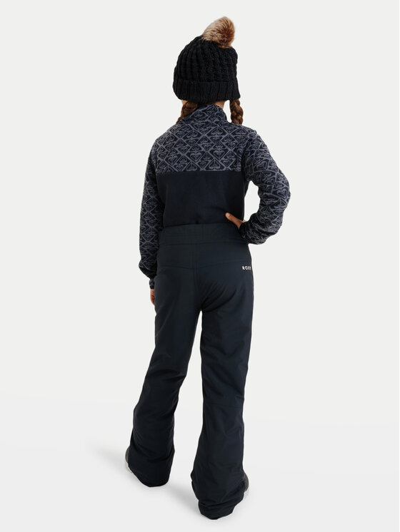 Roxy Roxy Сноуборд панталони Backyard ERGTP03059 Черен Regular Fit