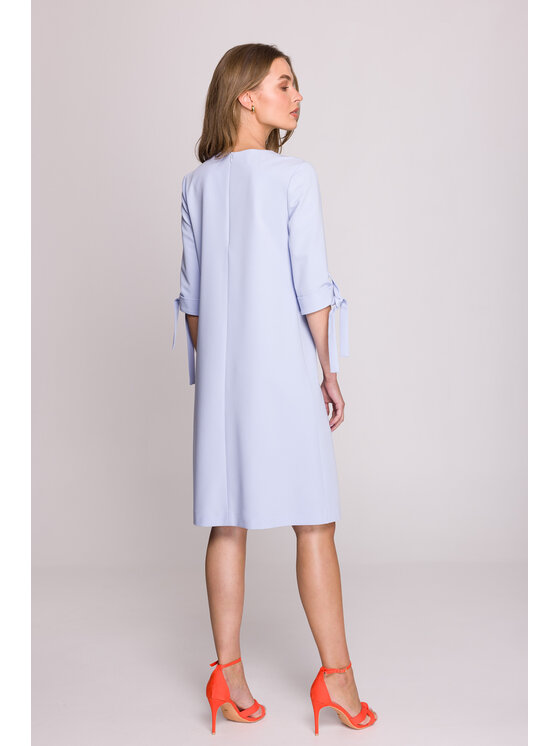 Stylove Stylove Abito da sera S393 Celeste Premium Fit