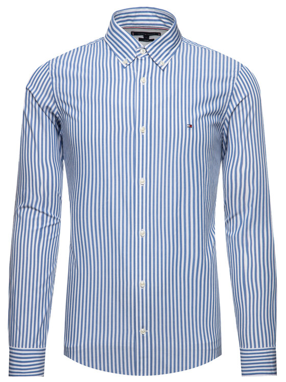 Tommy Hilfiger Tommy Hilfiger Košulja Hyper Classic Stripe MW0MW12209 Šarena Slim Fit