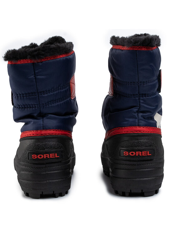 Sorel Sorel Μπότες Χιονιού Childrens Snow Commander NC1960 Σκούρο μπλε