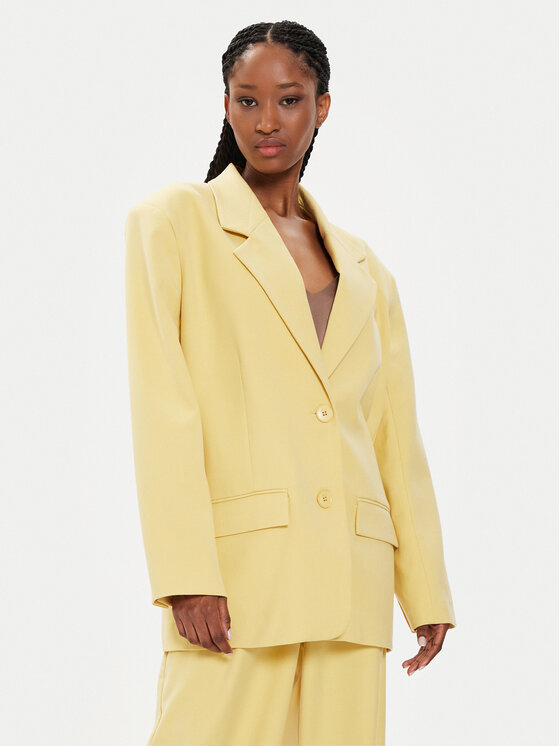 Gestuz Gestuz Sakko Paula 10907014 Gelb Oversize