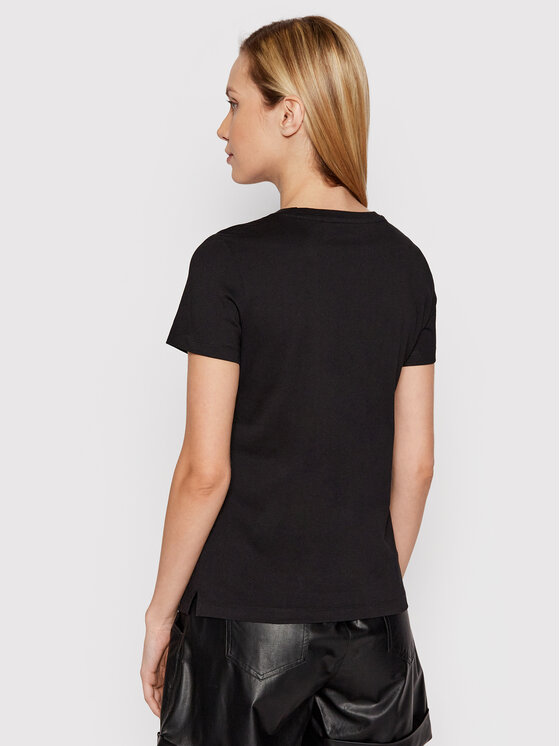 T-shirt Icon W2GI02 I3Z11 Nero Regular Fit