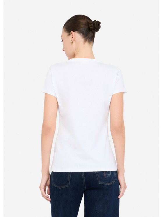 Liu Jo Liu Jo T-shirt MF5456JS923P9172 Bianco Regular Fit