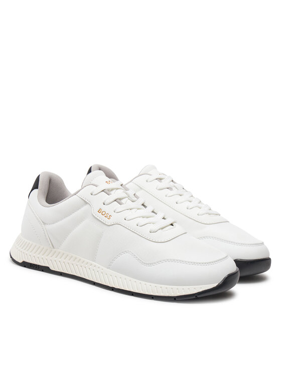 BOSS BOSS Sneakers Titanium Runn nypu 50536481 Bianco