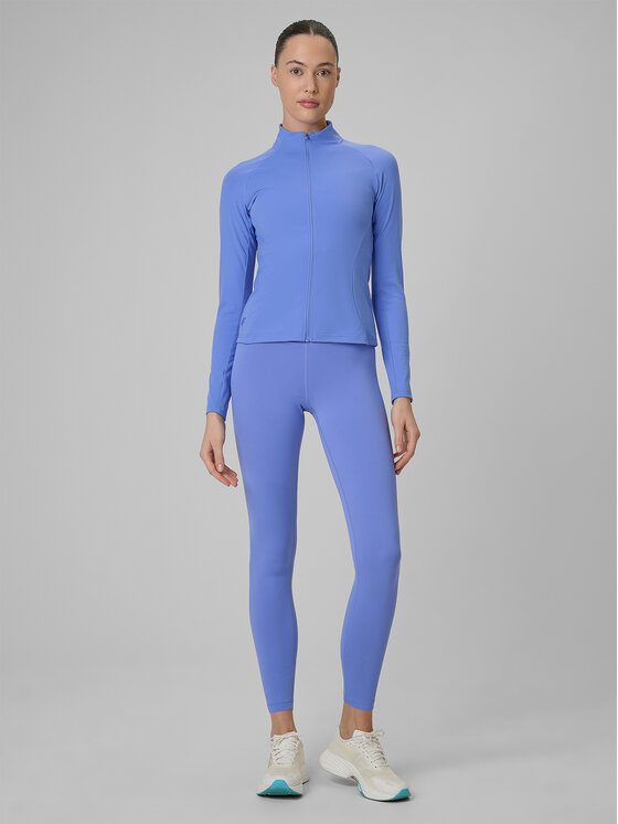 4F 4F Bluza BASIC+ Niebieski Slim Fit
