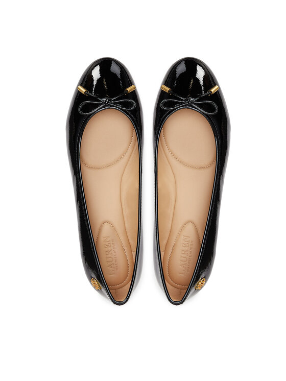LAUREN RALPH LAUREN LAUREN RALPH LAUREN Balerinke 802956765001 Črna
