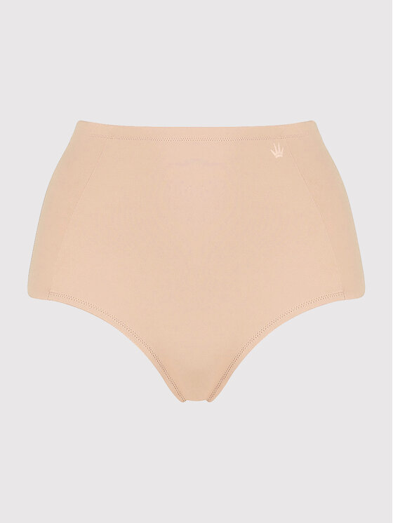 Triumph Triumph Bielizna modelująca dolna Becca High 10156557 Beżowy Regular Fit