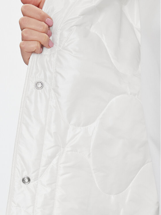 Tommy Jeans Tommy Jeans Kurtka przejściowa Tjw Onion Quilt Liner Jacket DW0DW17235 Biały Regular Fit