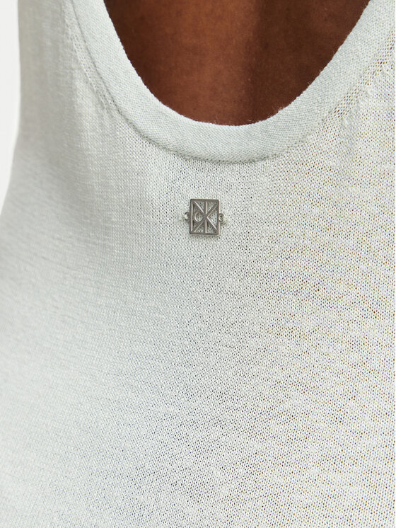 Calvin Klein Jeans Calvin Klein Jeans Лятна рокля LV047F303G Светлозелен Slim Fit