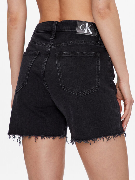 Calvin Klein Jeans Calvin Klein Jeans Farmer rövidnadrág J20J220642 Fekete Regular Fit