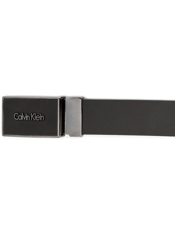 Calvin Klein Calvin Klein Ζώνη Ανδρική Power Ck Plaque Adj. K50K502246 105 Μαύρο