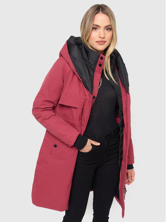 Navahoo Navahoo Kurtka zimowa Snowelf Czerwony Regular Fit