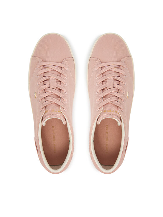 Tommy Hilfiger Tommy Hilfiger Tenisky Th Low Profile Vulc Canvas FW0FW09102 Ružová