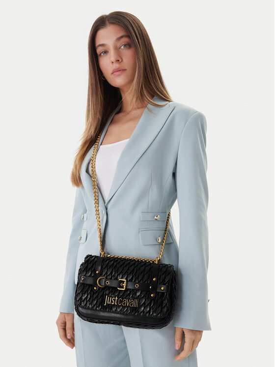 Just Cavalli Just Cavalli Geantă 80RA4BG5 ZSD90 Negru