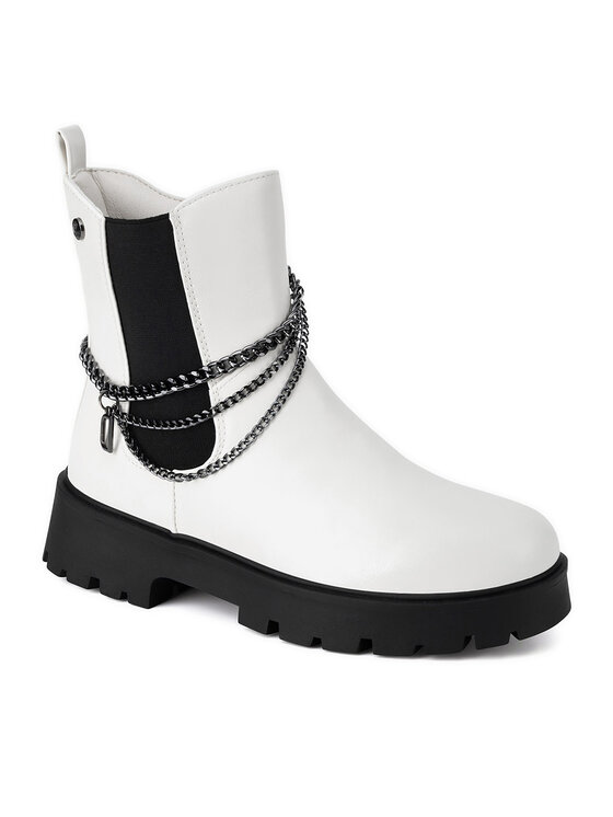 DeeZee DeeZee Stiefeletten CM231117-1 Weiß