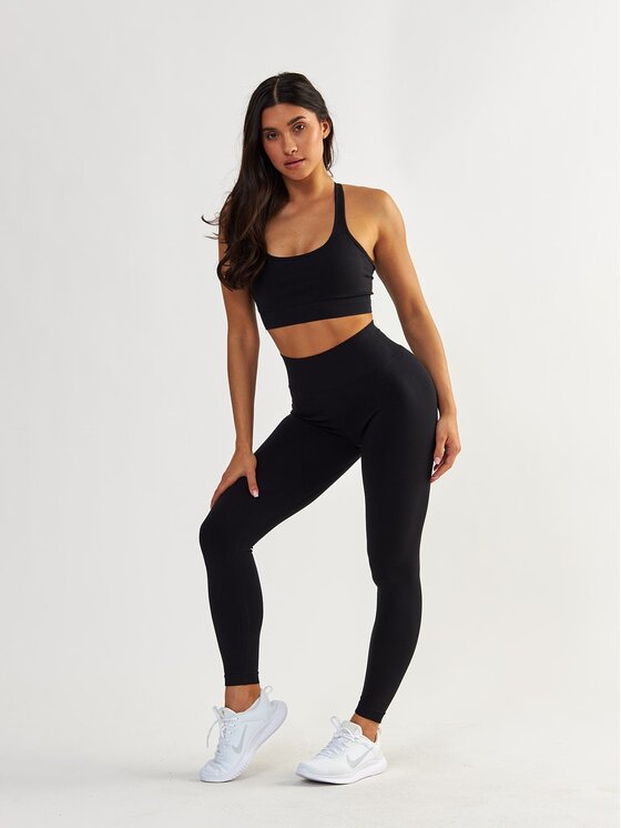 BeShaped BeShaped Biustonosz sportowy Gym Queen Czarny