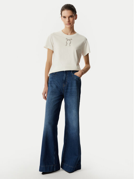 JOOP! JOOP! T-krekls Tamme 30103725 Balts Slim Fit