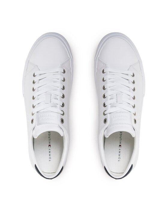 Tommy Hilfiger Tommy Hilfiger Superge Th Hi Vulc Street Low Lth Ess FM0FM04896 Bela