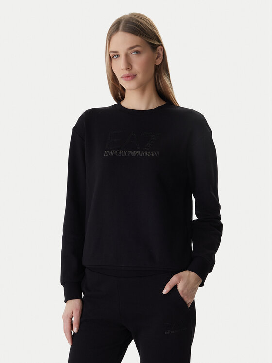 EA7 Emporio Armani EA7 Emporio Armani Bluză 7W000953 AF15831 Negru Regular Fit