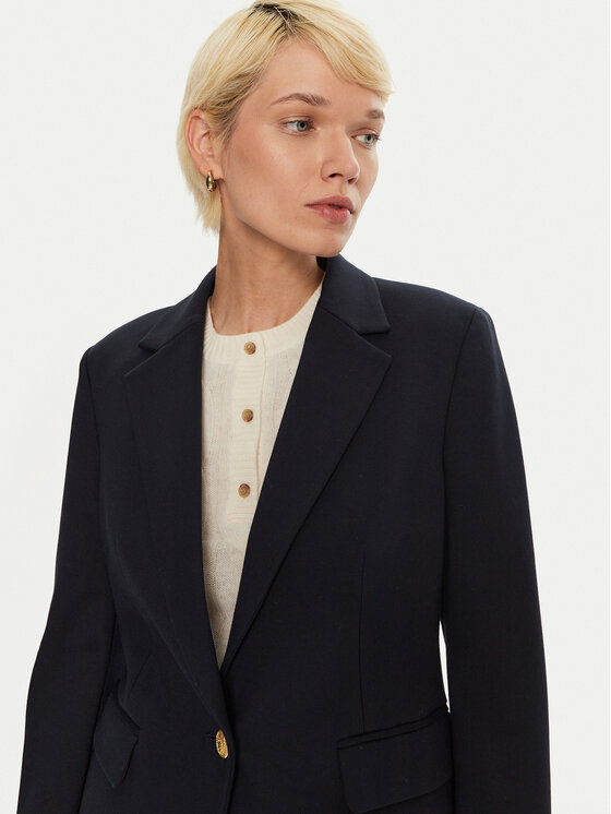 Tommy Hilfiger Tommy Hilfiger Zakó WW0WW43473 Sötétkék Regular Fit